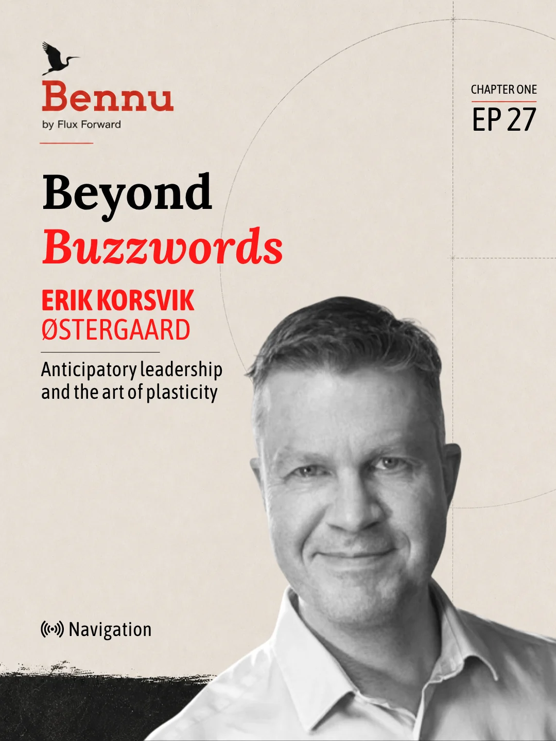 Bennu Chapter One episode cover for Futures Thinking Is a Team Sport with Erik Korsvik Østergaard
