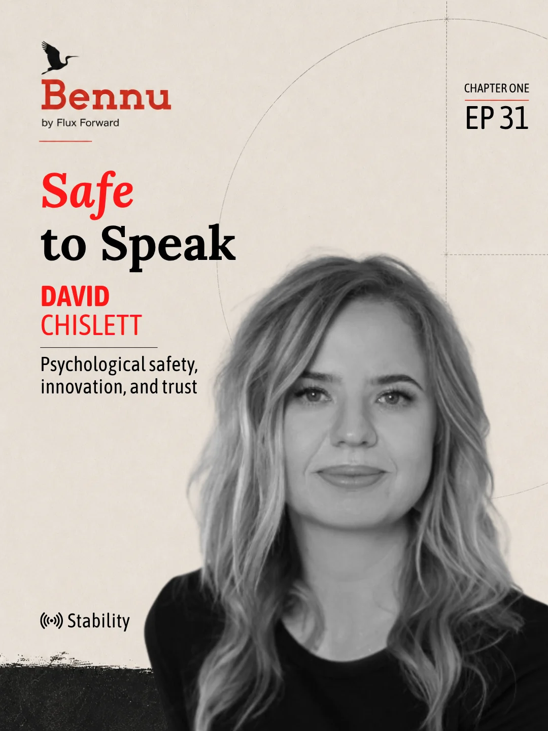 Bennu Chapter One episode cover for Safe to Speak with Ania Hajdrowska